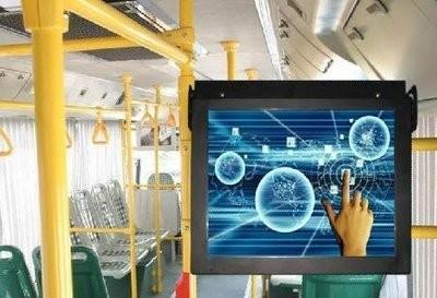 Cina Formi giocatore LCD di pubblicità del contrassegno di Digital bus/del sottopassaggio il video in vendita