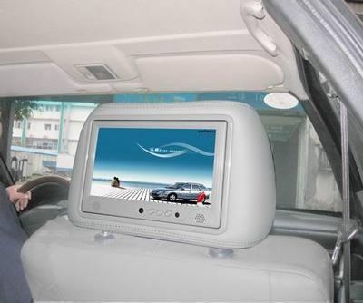 China Indoor 7 inch  taxi headrest advertising 1024*600 Resolution for sale