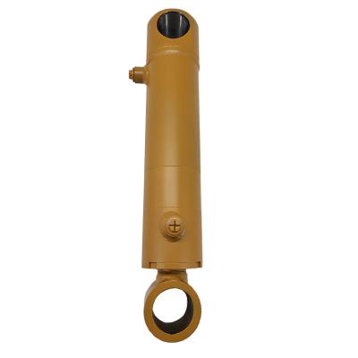 China Construction of custom engineered small front and rear earring flange hydraulic cylinder for sale