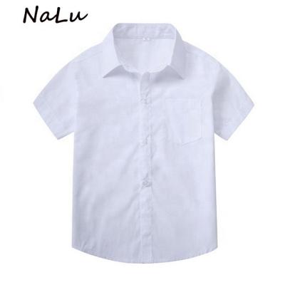 China Custom Made Cotton Luxury School Uniform Whiter Shirt for sale