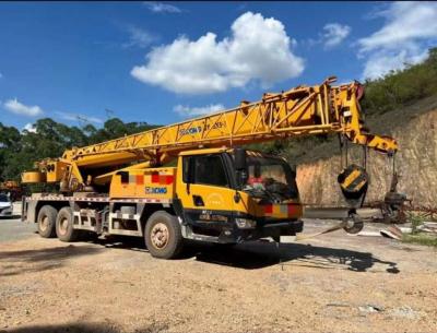 China 25t Xcmg Truck Crane Used Truck Crane Five-Arm Crane Jib 3 Shaft Number for Heavy Cargo for sale