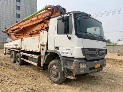 China Zoomlion 47m Actros 4141 Used Heavy Machine Equipped with 12060*2500*4000 Concrete Pump for sale