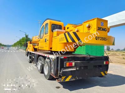 China 25K5-1 Folding 2013 Xg 25ton Used Mobile Truck Crane Hoist Machinery for Construction for sale