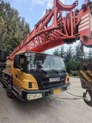 China Get a Discount on Used 14 Year Sy Maximum Lifting 25 Tons Truck Crane with 4 Shafts for sale