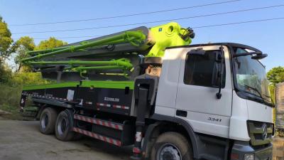 China Used Green 2012 Renovated Zoomlion 47m Concrete Pump Batching Plant Concrete Mixer for sale