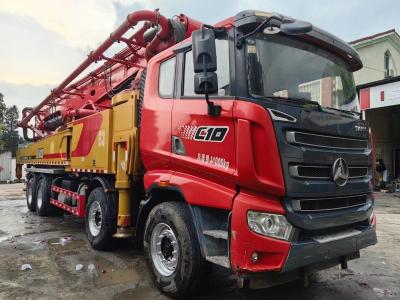 China 62m Concrete Pump Truck Truck Mounted Pump Concrete Boom Pump 2020 Used 44000kgs for sale