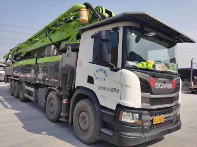 China Green 54080kgs Heavy Equipment Concrete Batching Plant Zoomlion Concrete Pump Truck for sale