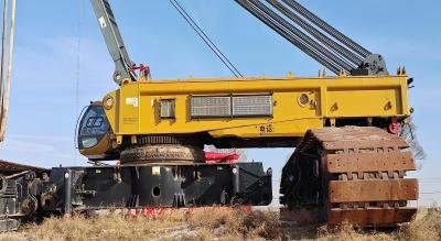 China Red and Yellow Used Large Sy Crawler Crane 650 Tons Professional Construction Machinery for sale