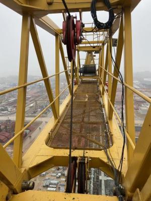 Chine Hauteur maximale de levage 50-100m Crane à tour utilisée 7525-16 Série Luffing Cranes en 2019 à vendre