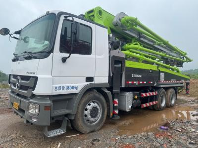 China Hydraulic Zoomlion Pump Cement Truck 47m Pump Truck High Pumping Efficiency for sale