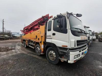 China Used Concrete Pump Truck 46m Concrete Mixing Plant Heavy Equipment Concrete Boom Pump for sale