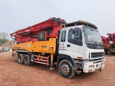 China Used Sany 40-meter Concrete Pump Truck Adopts Isuzu Chassis, Which Is Economical And Affordable for sale