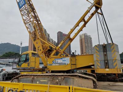 China Used XGC150-1 150T Truss Arm Crawler Lifting Crane With High Power And Wide Application for sale