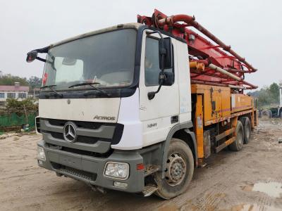 China Mechanical Putzmeister 38 m concrete pump installed on Mercedes chassis direct sales for sale