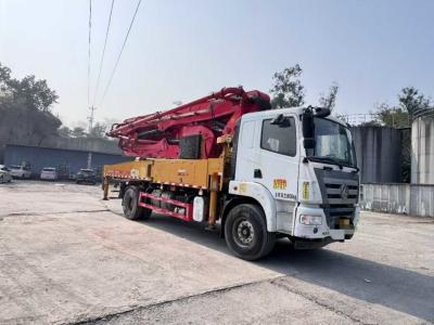 China Sany 37m Concrete Pump Truck with Hydraulic Chassis and Wide Machining Process for sale