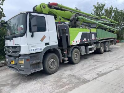 Chine A 63-meter concrete pump truck of Zoomlion Heavy Industry installed with Mercedes-Benz chassis for sale in 2019 à vendre