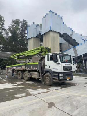 China Zoomlion 2022 40m Shandeka chassis concrete pump truck high efficiency pumping price discount for sale