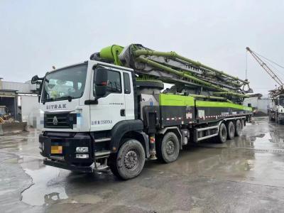 China 2023 Zoomlion 70m concrete pump truck, delivered with original frame for sale