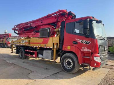 China 2023 Sany self-made concrete pump truck 39 meters with short boom, convenient and flexible for sale