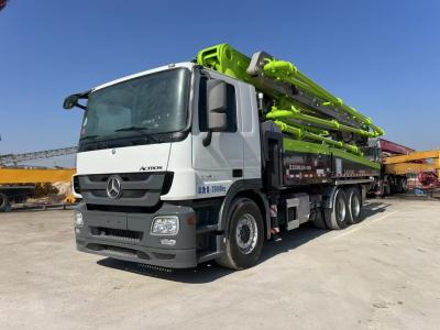 China Zoomlion 47m Boom Pump Truck für Baustelle, zum Verkauf zu günstigen Preisen zu verkaufen