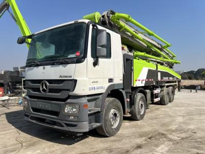 China 2019 Zoomlion 56m Boom Pump Truck installiert mit Mercedes Chassis (Limited Stock) zu verkaufen