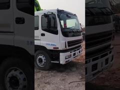 Refurbished 2013 Zoomlion 38 m concrete pump truck to install Isuzu chassis