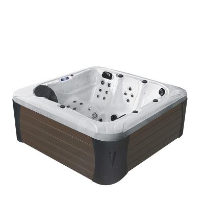 China Freestanding 2 Recliner 3 Seats 41 Jets Garden Hot Tub Spa Pool Villa for sale