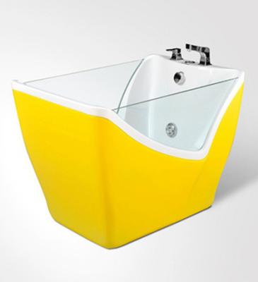 China CE Approval Sustainable Acrylic Baby Tub Hot Selling Baby Freestanding Bathtub à venda