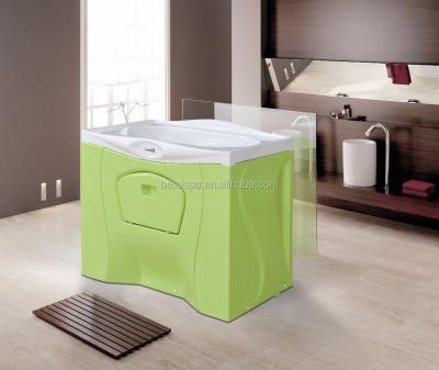 Китай Modern Chinese Freestanding Bathtub Bathroom Indoor Or Outdoor Corner Mini Hot Tub Bathtub продается