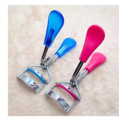 China PASSIONATE Wide Angle Popular Colorful Color Stainless Steel Eyelash Curler Mini Makeup Beauty Eyelash Curler for sale