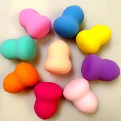 China Hydrophilic Sponge Powder Puff Non-Latex Makeup Eggs Dry And Wet Wash Face Makeup Squash Powder Puff Water Drop Daily Powder Puff for sale