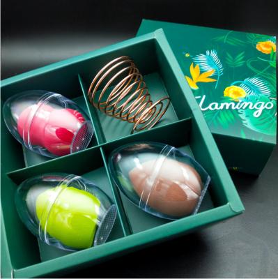 China Super Soft Egg Non-latex Makeup Drop Water Squash Makeup Set Egg Powder Sponge Egg Powder Blast Makeup Kit Wet & Dry Gift Box for sale