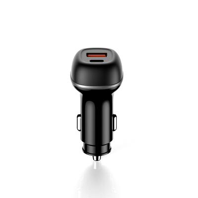 China Ipad/Camera/PDA/MP3 USB Mini Cell Phone/Car Charger YAGUFE Super 48W All Metal USB Car Charger Adapter PD&QC 3.0 Dual Port Fast Compatible With iPhone 13 12 for sale