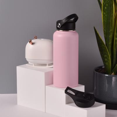 China Wholesale Custom Viable Dishwashing Safe Powder Coating Stainless Steel Insulated Vacuum Flasks Drinking Water Bottle Lid Accessories for sale