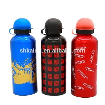 China Sustainable BPA Free Custom Logo Water Transfer Printing 500ML Aluminum Water Bottle For Kids for sale