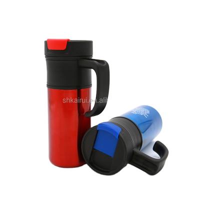 China 800ML Disposable Double Wall Stainless Steel Vacuum Insulated Tumbler With Handle for sale