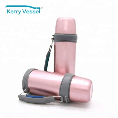 China PORTABLE Stainless Steel Vacuum Insulated 1L Coffee Travel Thermos Water Bottle Flask for sale