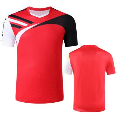 China Quick Dry Breathable Comfortable Sportswear Unisex T Custom Men Sublimate Tennis Shirt for sale