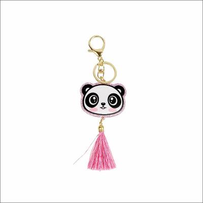 China Large Acrylic + Metal Workshop Making Wholesale New Design Key Ring Cute Customize Key Chain for sale