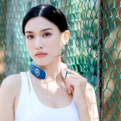 China New Intelligent NECK Voice Low Frequency Massager for Cervical Spine Fatigue with Five Modes and 16 Levels for sale