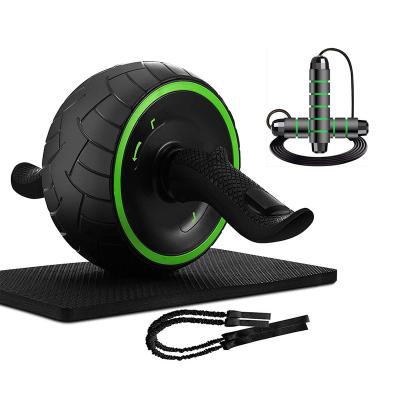 China Factory direct sales gym STABLE ab equipment online exercise wheel roller with jump rope for sale