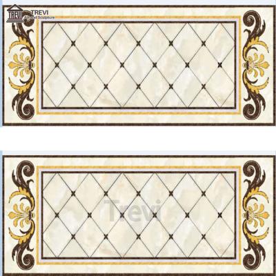 China Nature Modern Gold Floor Marble Border Moldings Profile Border Designs For Sale for sale