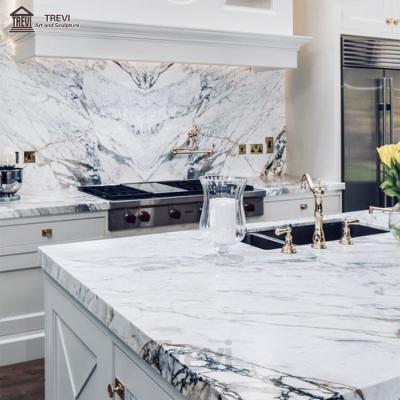 China Modern Modern Indoor Table Top Tiles Kitchen Bathroom Design Stand Marble Countertops On Sale for sale