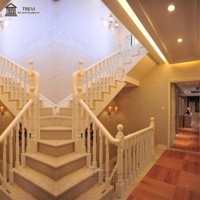 China Contemporary high quality stair baluster fence marble design to protect for sale