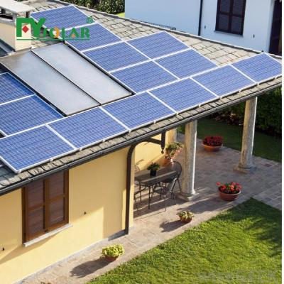 China Complete Home Assemblies Supply 3000w Off Grid Home Use Wind Turbine And Hybrid Solar Panel System for sale