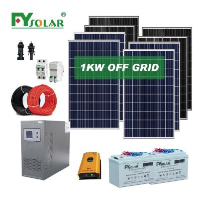 China Home Off Grid System Solar Panel Solar Power Kits Factory Chinese Solar Panel Systems Directly For Home for sale