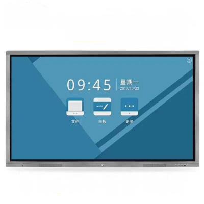 China Interactive Touch Panel 65 65 Inch 10 Inch Touch Points IR Flat Touch Panel for sale