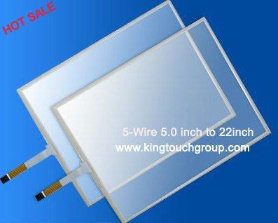 China Single-touch 5-wire resistive laptop touch screen kit for sale