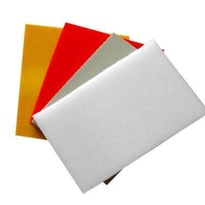 China Polypropylene PP Solid Core Acrylic Advertising Plastic Board for sale