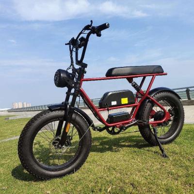 China 750W1000w 1500w 3000w 48V Tire Electric Bike Dirt Bikes Retro Sport Electric Mountain Bike Super Cheap Electric Bike 73 Steel Fat for sale